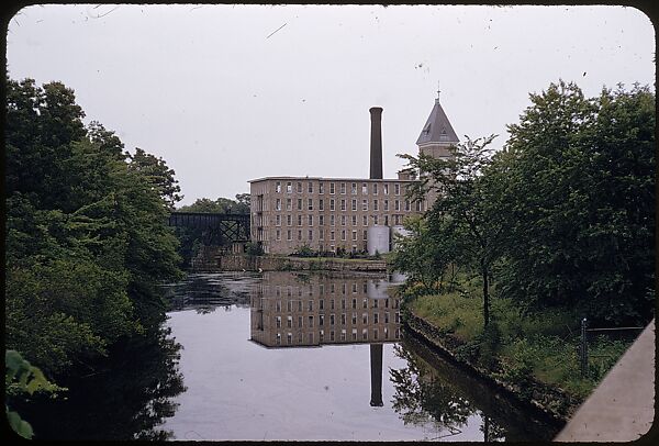 [654 Views of Mills, for Fortune Article "These Dark Satanic Mills"], Walker Evans (American, St. Louis, Missouri 1903–1975 New Haven, Connecticut), Color film transparency