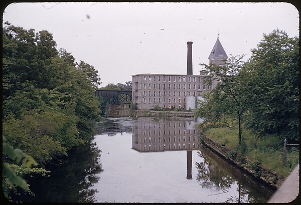[654 Views of Mills, for Fortune Article "These Dark Satanic Mills"], Walker Evans (American, St. Louis, Missouri 1903–1975 New Haven, Connecticut), Color film transparency