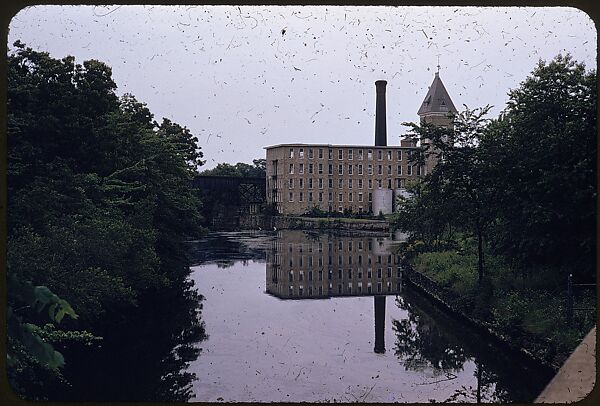 [654 Views of Mills, for Fortune Article "These Dark Satanic Mills"], Walker Evans (American, St. Louis, Missouri 1903–1975 New Haven, Connecticut), Color film transparency