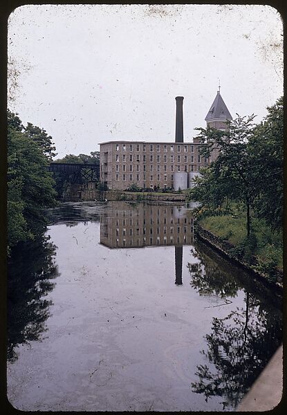 [654 Views of Mills, for Fortune Article "These Dark Satanic Mills"], Walker Evans (American, St. Louis, Missouri 1903–1975 New Haven, Connecticut), Color film transparency