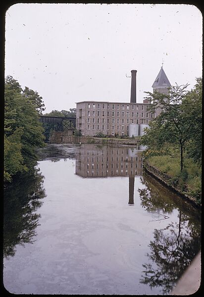 [654 Views of Mills, for Fortune Article "These Dark Satanic Mills"], Walker Evans (American, St. Louis, Missouri 1903–1975 New Haven, Connecticut), Color film transparency