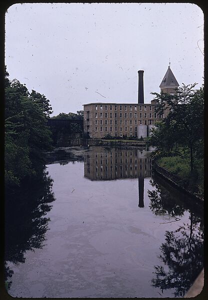 [654 Views of Mills, for Fortune Article "These Dark Satanic Mills"], Walker Evans (American, St. Louis, Missouri 1903–1975 New Haven, Connecticut), Color film transparency