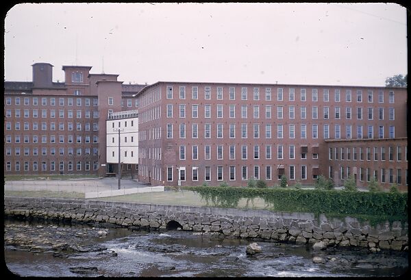 [654 Views of Mills, for Fortune Article "These Dark Satanic Mills"], Walker Evans (American, St. Louis, Missouri 1903–1975 New Haven, Connecticut), Color film transparency