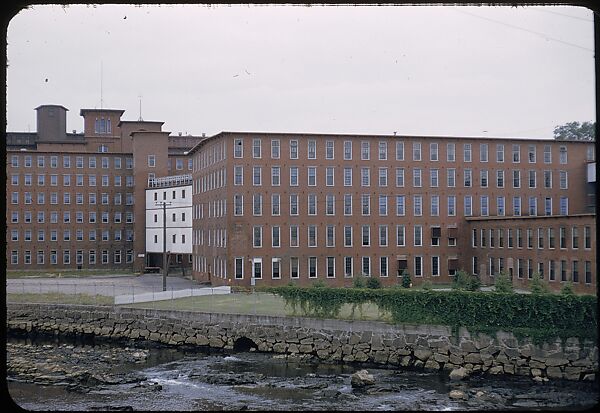 [654 Views of Mills, for Fortune Article "These Dark Satanic Mills"], Walker Evans (American, St. Louis, Missouri 1903–1975 New Haven, Connecticut), Color film transparency