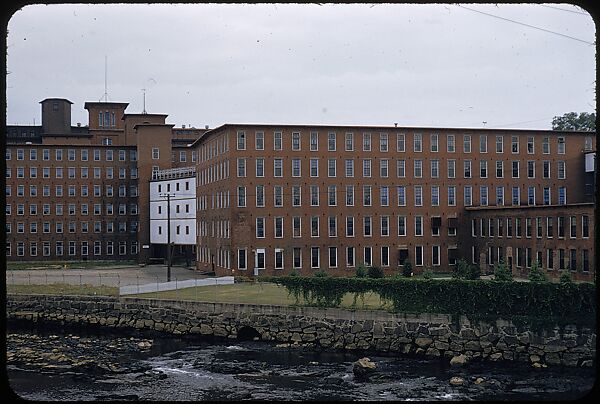 [654 Views of Mills, for Fortune Article "These Dark Satanic Mills"], Walker Evans (American, St. Louis, Missouri 1903–1975 New Haven, Connecticut), Color film transparency