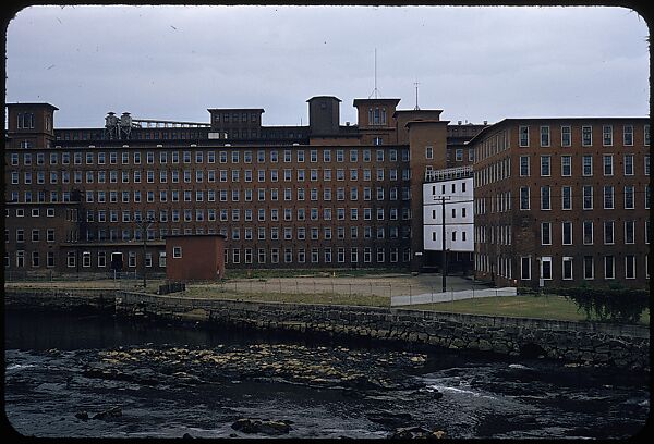 [654 Views of Mills, for Fortune Article "These Dark Satanic Mills"], Walker Evans (American, St. Louis, Missouri 1903–1975 New Haven, Connecticut), Color film transparency