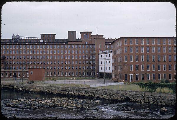 [654 Views of Mills, for Fortune Article "These Dark Satanic Mills"], Walker Evans (American, St. Louis, Missouri 1903–1975 New Haven, Connecticut), Color film transparency