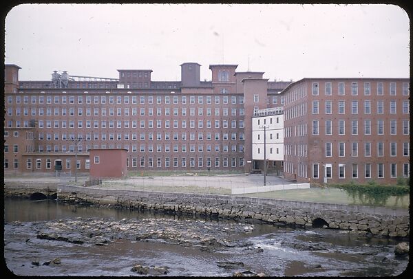 [654 Views of Mills, for Fortune Article "These Dark Satanic Mills"], Walker Evans (American, St. Louis, Missouri 1903–1975 New Haven, Connecticut), Color film transparency