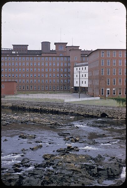 [654 Views of Mills, for Fortune Article "These Dark Satanic Mills"], Walker Evans (American, St. Louis, Missouri 1903–1975 New Haven, Connecticut), Color film transparency