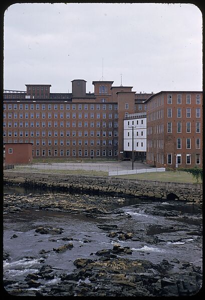 [654 Views of Mills, for Fortune Article "These Dark Satanic Mills"], Walker Evans (American, St. Louis, Missouri 1903–1975 New Haven, Connecticut), Color film transparency