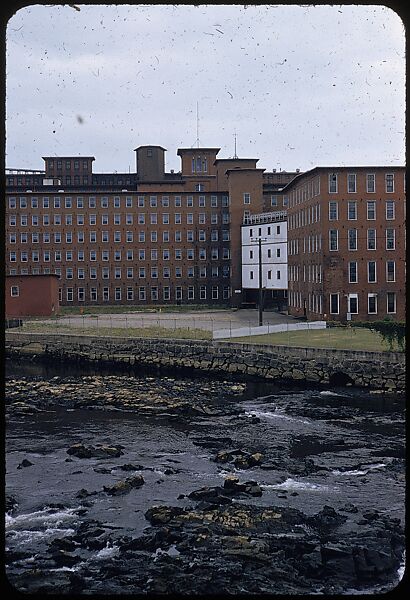 [654 Views of Mills, for Fortune Article "These Dark Satanic Mills"], Walker Evans (American, St. Louis, Missouri 1903–1975 New Haven, Connecticut), Color film transparency
