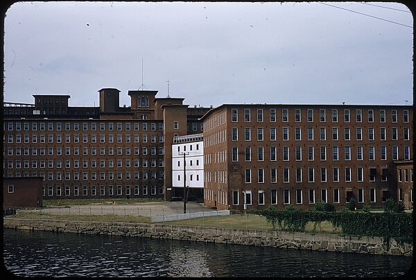[654 Views of Mills, for Fortune Article "These Dark Satanic Mills"], Walker Evans (American, St. Louis, Missouri 1903–1975 New Haven, Connecticut), Color film transparency