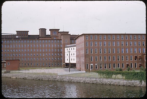 [654 Views of Mills, for Fortune Article "These Dark Satanic Mills"], Walker Evans (American, St. Louis, Missouri 1903–1975 New Haven, Connecticut), Color film transparency