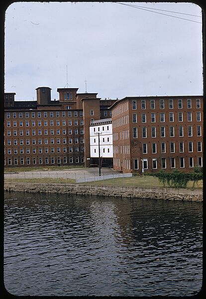 [654 Views of Mills, for Fortune Article "These Dark Satanic Mills"], Walker Evans (American, St. Louis, Missouri 1903–1975 New Haven, Connecticut), Color film transparency