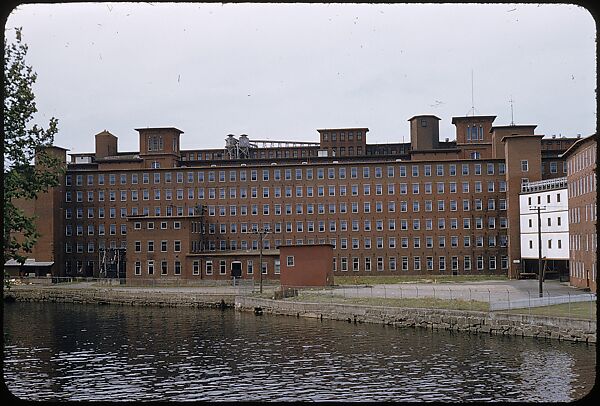 [654 Views of Mills, for Fortune Article "These Dark Satanic Mills"], Walker Evans (American, St. Louis, Missouri 1903–1975 New Haven, Connecticut), Color film transparency