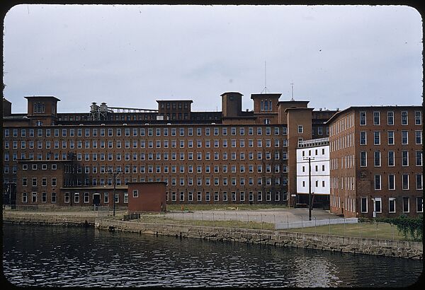 [654 Views of Mills, for Fortune Article "These Dark Satanic Mills"], Walker Evans (American, St. Louis, Missouri 1903–1975 New Haven, Connecticut), Color film transparency