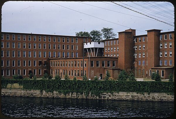 [654 Views of Mills, for Fortune Article "These Dark Satanic Mills"], Walker Evans (American, St. Louis, Missouri 1903–1975 New Haven, Connecticut), Color film transparency