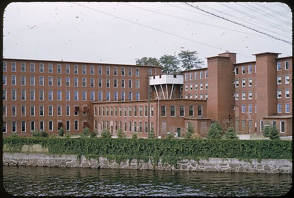 [654 Views of Mills, for Fortune Article "These Dark Satanic Mills"], Walker Evans (American, St. Louis, Missouri 1903–1975 New Haven, Connecticut), Color film transparency