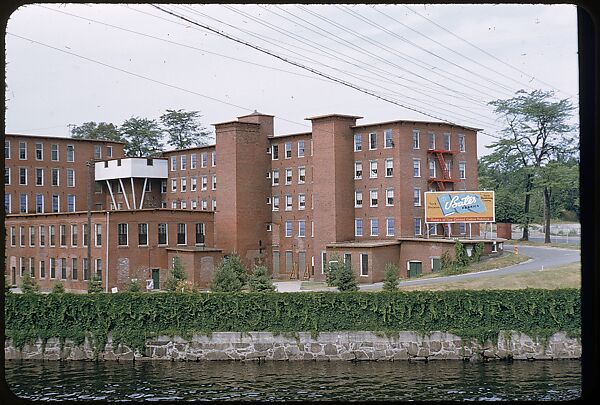 [654 Views of Mills, for Fortune Article "These Dark Satanic Mills"], Walker Evans (American, St. Louis, Missouri 1903–1975 New Haven, Connecticut), Color film transparency