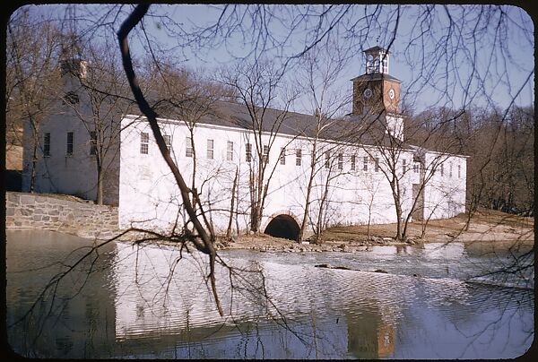 [654 Views of Mills, for Fortune Article "These Dark Satanic Mills"], Walker Evans (American, St. Louis, Missouri 1903–1975 New Haven, Connecticut), Color film transparency