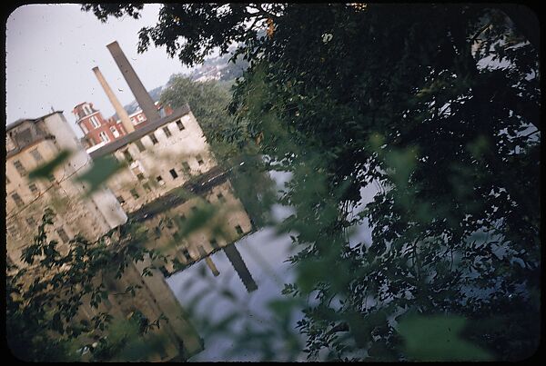 [654 Views of Mills, for Fortune Article "These Dark Satanic Mills"], Walker Evans (American, St. Louis, Missouri 1903–1975 New Haven, Connecticut), Color film transparency