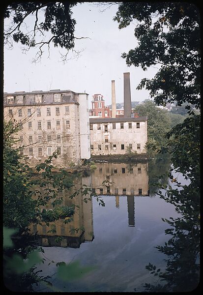 [654 Views of Mills, for Fortune Article "These Dark Satanic Mills"], Walker Evans (American, St. Louis, Missouri 1903–1975 New Haven, Connecticut), Color film transparency