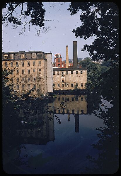 [654 Views of Mills, for Fortune Article "These Dark Satanic Mills"], Walker Evans (American, St. Louis, Missouri 1903–1975 New Haven, Connecticut), Color film transparency