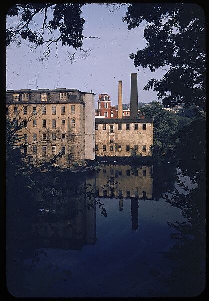 [654 Views of Mills, for Fortune Article "These Dark Satanic Mills"], Walker Evans (American, St. Louis, Missouri 1903–1975 New Haven, Connecticut), Color film transparency