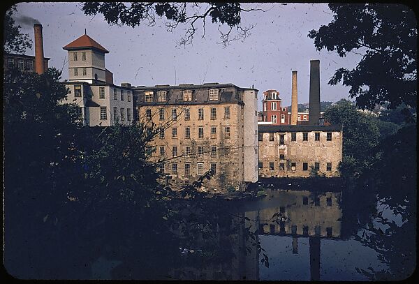 [654 Views of Mills, for Fortune Article "These Dark Satanic Mills"], Walker Evans (American, St. Louis, Missouri 1903–1975 New Haven, Connecticut), Color film transparency