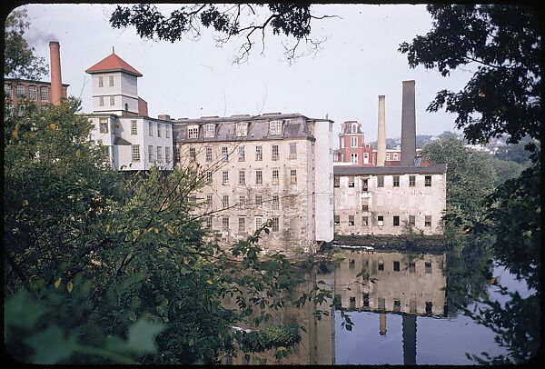 [654 Views of Mills, for Fortune Article "These Dark Satanic Mills"], Walker Evans (American, St. Louis, Missouri 1903–1975 New Haven, Connecticut), Color film transparency