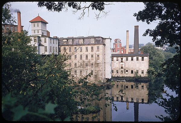 [654 Views of Mills, for Fortune Article "These Dark Satanic Mills"], Walker Evans (American, St. Louis, Missouri 1903–1975 New Haven, Connecticut), Color film transparency