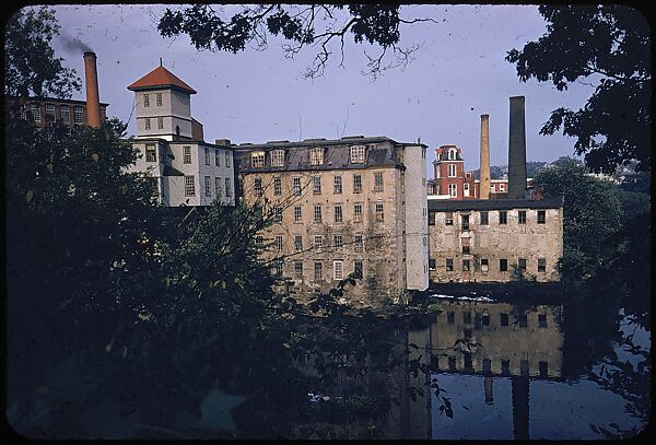 [654 Views of Mills, for Fortune Article "These Dark Satanic Mills"], Walker Evans (American, St. Louis, Missouri 1903–1975 New Haven, Connecticut), Color film transparency