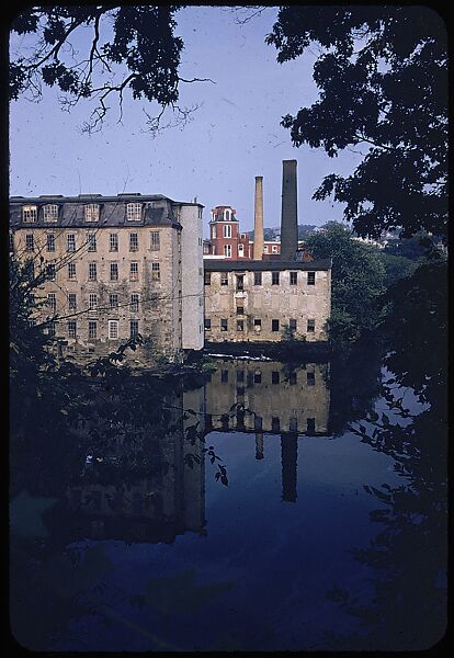 [654 Views of Mills, for Fortune Article "These Dark Satanic Mills"], Walker Evans (American, St. Louis, Missouri 1903–1975 New Haven, Connecticut), Color film transparency