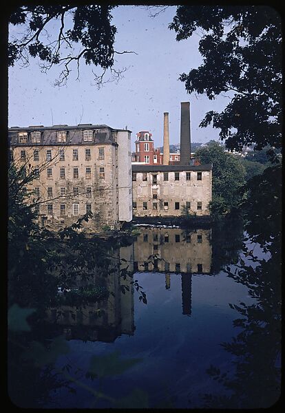 [654 Views of Mills, for Fortune Article "These Dark Satanic Mills"], Walker Evans (American, St. Louis, Missouri 1903–1975 New Haven, Connecticut), Color film transparency