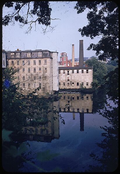[654 Views of Mills, for Fortune Article "These Dark Satanic Mills"], Walker Evans (American, St. Louis, Missouri 1903–1975 New Haven, Connecticut), Color film transparency