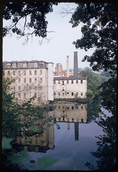 [654 Views of Mills, for Fortune Article "These Dark Satanic Mills"], Walker Evans (American, St. Louis, Missouri 1903–1975 New Haven, Connecticut), Color film transparency