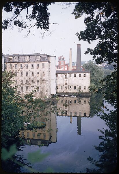 [654 Views of Mills, for Fortune Article "These Dark Satanic Mills"], Walker Evans (American, St. Louis, Missouri 1903–1975 New Haven, Connecticut), Color film transparency
