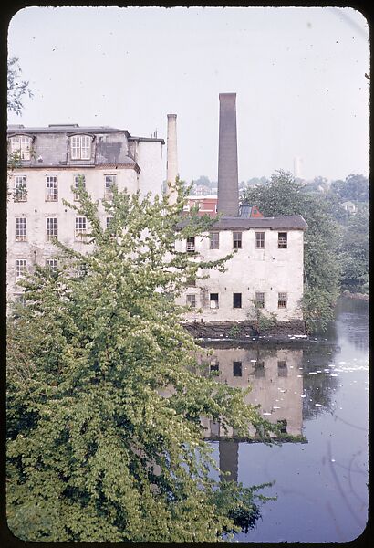 [654 Views of Mills, for Fortune Article "These Dark Satanic Mills"], Walker Evans (American, St. Louis, Missouri 1903–1975 New Haven, Connecticut), Color film transparency