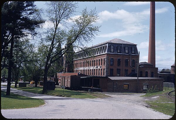 [654 Views of Mills, for Fortune Article "These Dark Satanic Mills"], Walker Evans (American, St. Louis, Missouri 1903–1975 New Haven, Connecticut), Color film transparency