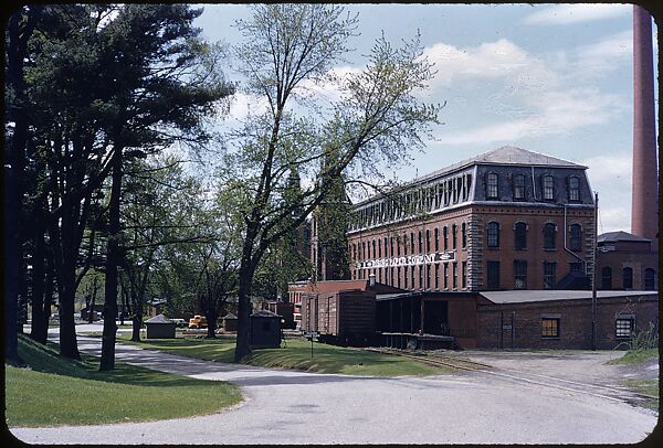 [654 Views of Mills, for Fortune Article "These Dark Satanic Mills"], Walker Evans (American, St. Louis, Missouri 1903–1975 New Haven, Connecticut), Color film transparency