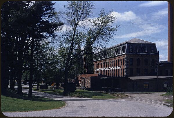 [654 Views of Mills, for Fortune Article "These Dark Satanic Mills"], Walker Evans (American, St. Louis, Missouri 1903–1975 New Haven, Connecticut), Color film transparency
