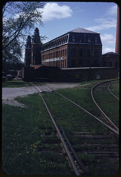 [654 Views of Mills, for Fortune Article "These Dark Satanic Mills"], Walker Evans (American, St. Louis, Missouri 1903–1975 New Haven, Connecticut), Color film transparency