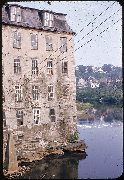 [654 Views of Mills, for Fortune Article "These Dark Satanic Mills"], Walker Evans (American, St. Louis, Missouri 1903–1975 New Haven, Connecticut), Color film transparency