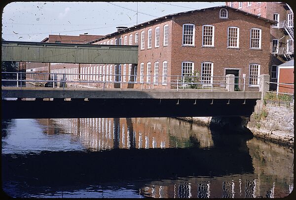 [654 Views of Mills, for Fortune Article "These Dark Satanic Mills"], Walker Evans (American, St. Louis, Missouri 1903–1975 New Haven, Connecticut), Color film transparency