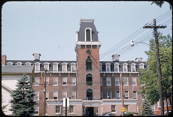 [654 Views of Mills, for Fortune Article "These Dark Satanic Mills"], Walker Evans (American, St. Louis, Missouri 1903–1975 New Haven, Connecticut), Color film transparency