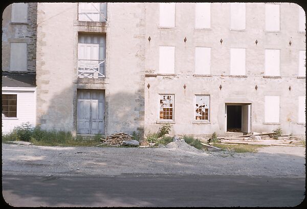 [654 Views of Mills, for Fortune Article "These Dark Satanic Mills"], Walker Evans (American, St. Louis, Missouri 1903–1975 New Haven, Connecticut), Color film transparency