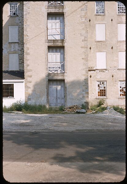 [654 Views of Mills, for Fortune Article "These Dark Satanic Mills"], Walker Evans (American, St. Louis, Missouri 1903–1975 New Haven, Connecticut), Color film transparency