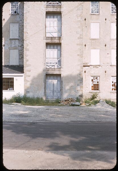 [654 Views of Mills, for Fortune Article "These Dark Satanic Mills"], Walker Evans (American, St. Louis, Missouri 1903–1975 New Haven, Connecticut), Color film transparency