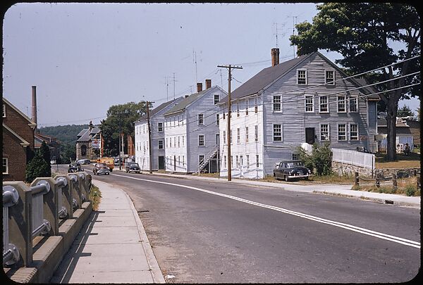 [654 Views of Mills, for Fortune Article "These Dark Satanic Mills"], Walker Evans (American, St. Louis, Missouri 1903–1975 New Haven, Connecticut), Color film transparency