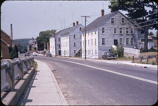 [654 Views of Mills, for Fortune Article "These Dark Satanic Mills"], Walker Evans (American, St. Louis, Missouri 1903–1975 New Haven, Connecticut), Color film transparency